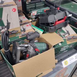 Open boxes.