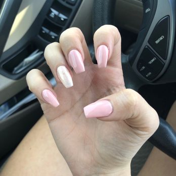 Lily's Nails - color: mulberry and mermaid glitter done by Sky - Nail Salons Near Me - Chico, California Lily's Nails - color: mulberry and mermaid glitter done by Sky - Nail Salons Near Me - Chico, California