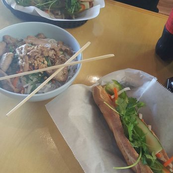 Pho Cafe - Pork bahn mi and a noodle bowl. Delicious. - Vietnamese Near Me - Wilmington, North Carolina Pho Cafe - Pork bahn mi and a noodle bowl. Delicious. - Vietnamese Near Me - Wilmington, North Carolina