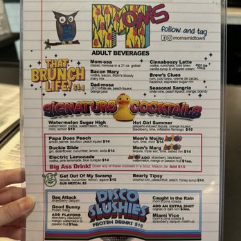 Mom's Kitchen & Bar - Menu - Comfort Food Near Me - New York, New York