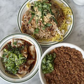 Liu’s Cafe - Spicy Wontons, Braised Pork Belly Rice, Sesame Cold Noodles - Cafes Near Me - Los Angeles, California