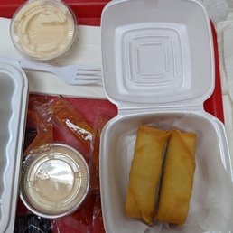 a tray of food a tray of food