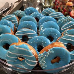 Doh-Nut-Hut - Custom donuts for baby boy sprinkle