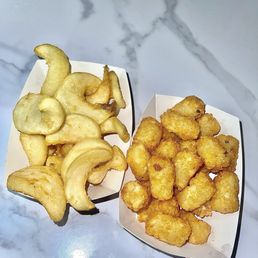 Fries and tots Fries and tots