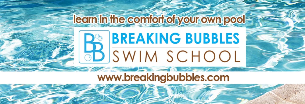 Breaking Bubbles Swim School Logo