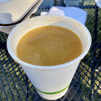 the easy vegan - a cup of soup on a table - Food Trucks Near Me - Denver, Colorado the easy vegan - a cup of soup on a table - Food Trucks Near Me - Denver, Colorado