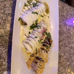 Enchilada trio Enchilada trio