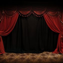 Poe's Magic Theatre - Almost showtime!