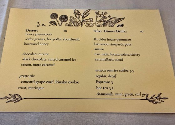 Menu photo 3 Hazelnut Kitchen Trumansburg, NY