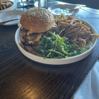 Smoke Woodfire Grill - Wagyu burger...So Yummy - New American Near Me - Owasso, Oklahoma