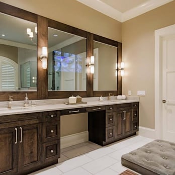 Hessler Floor Covering - a bathroom with double sinks and mirrors - Carpeting Near Me - Fort Myers, Florida Hessler Floor Covering - a bathroom with double sinks and mirrors - Carpeting Near Me - Fort Myers, Florida
