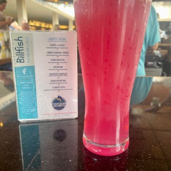 Billfish Poolside Bar & Grille - Local Dragonfruit Beer from Ola Brewery. - Bars Near Me - Kailua-kona, Hawaii Billfish Poolside Bar & Grille - Local Dragonfruit Beer from Ola Brewery. - Bars Near Me - Kailua-kona, Hawaii