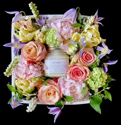 Mother's Day - A sampling of our Mother's Day offerings. Fresh floral arrangements, curated gift boxes, blooming plants, orchids, and succulents. Visit our website to view our current selection of offerings.
