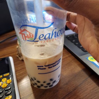 The Teahouse Tapioca and Tea - Carmel cream tea coworkers think it's pretty good. - Coffee & Tea Near Me - Houston, Texas The Teahouse Tapioca and Tea - Carmel cream tea coworkers think it's pretty good. - Coffee & Tea Near Me - Houston, Texas
