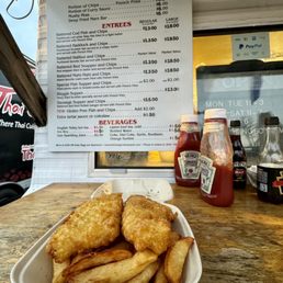 Red Snapper and Chips