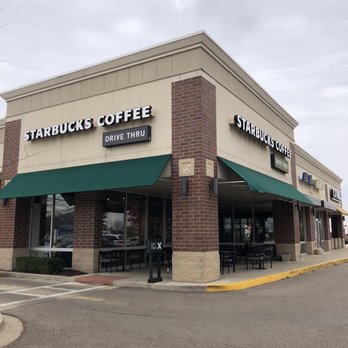 Starbucks - exterior of starbucks coffee lounge - Coffee & Tea Near Me - Peru, Illinois