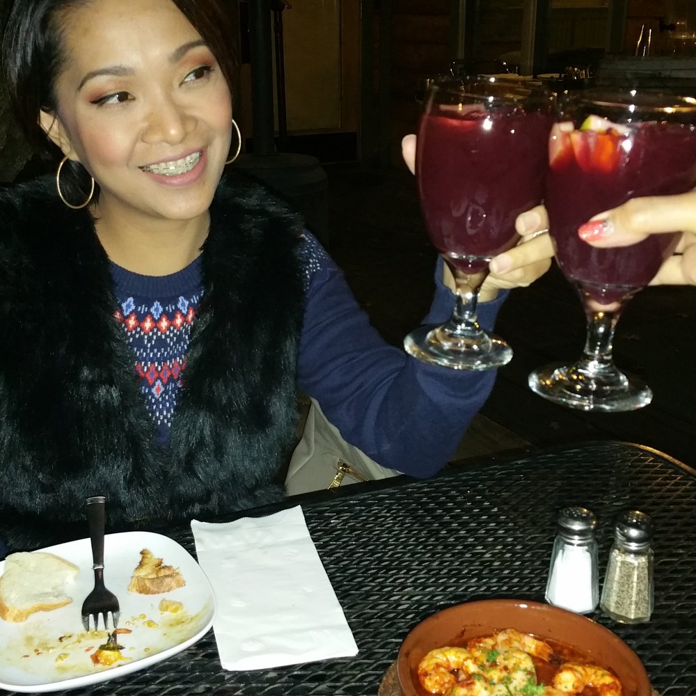 Ficelle - Toasting and tasting our Sangrias - Spanish Near Me - Winters, California Ficelle - Toasting and tasting our Sangrias - Spanish Near Me - Winters, California