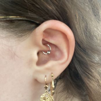 Vermont Custom Tattoo and Piercing - Daith piercing by Julie - Tattoo Near Me - Burlington, Vermont Vermont Custom Tattoo and Piercing - Daith piercing by Julie - Tattoo Near Me - Burlington, Vermont
