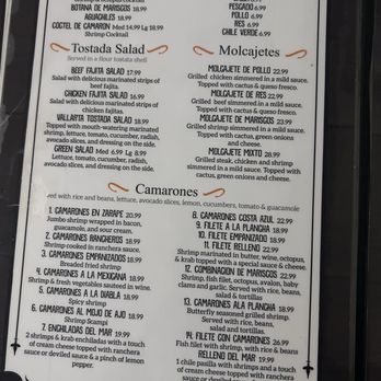 Vallarta Mexican Grill - Menu - Mexican Near Me - Bakersfield, California