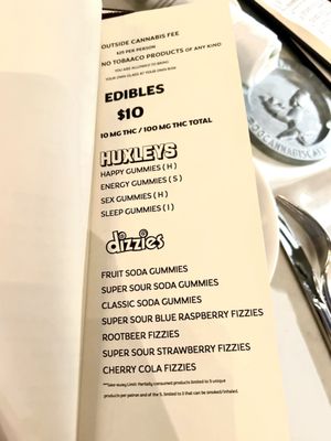 Menu photo 8 Cannabis Cafe West Hollywood, CA