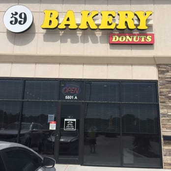 59 Bakery Donuts - Store front, at the end of a strip mall. - Donuts Near Me - Oklahoma City, Oklahoma