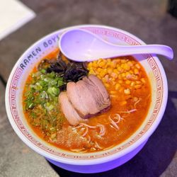 Ramen Boys - Spicy Tonkotsu - with added corn