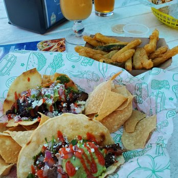 Jimmy Hula's - Street Tacos with Carnitas, Zucchini Fries - Tacos Near Me - New Smyrna Beach, Florida