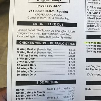 Wings-N-Things - Menu - Chicken Wings Near Me - Apopka, Florida Wings-N-Things - Menu - Chicken Wings Near Me - Apopka, Florida