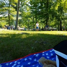 We picked a nicely shadowed area to picnic all day
