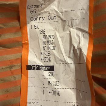 Whataburger - Our order - Burgers Near Me - Duncanville, Texas