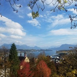 View from the wall