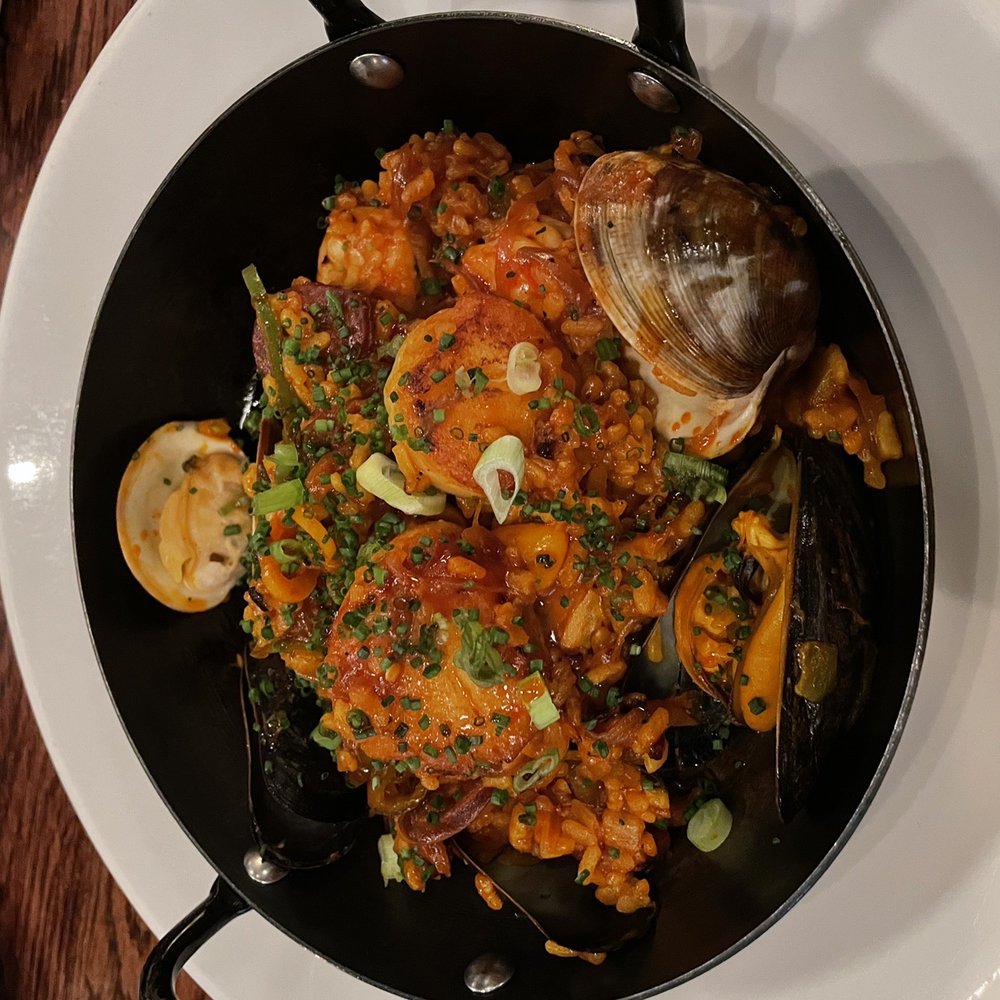 Circa 1922 - Seafood Paella - Tapas Bars Near Me - Wilmington, North Carolina Circa 1922 - Seafood Paella - Tapas Bars Near Me - Wilmington, North Carolina