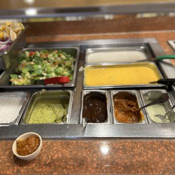 Annapoorna Indian Cuisine - Salad & various sauces - Indian Near Me - Irvine, California