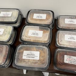 Vito's Trattoria - Every order was labeled and layer out nicely for us by Anthony!