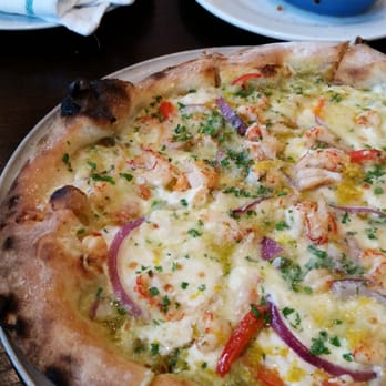 The Manship Wood Fired Kitchen - crawfish pizza - New American Near Me - Jackson, Mississippi