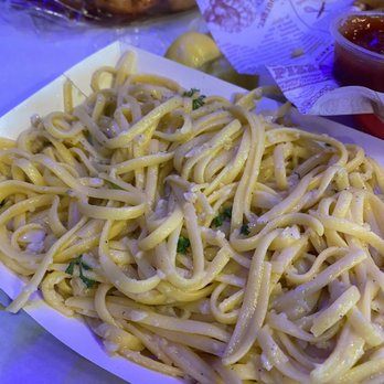 Shell Shock Seafood House - Kinda weird garlic noodles - bring back the egg noodles! - Seafood Near Me - Hayward, California Shell Shock Seafood House - Kinda weird garlic noodles - bring back the egg noodles! - Seafood Near Me - Hayward, California