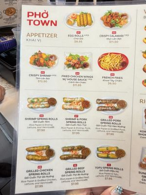 Menu photo 1 Pho Town Tracy, CA