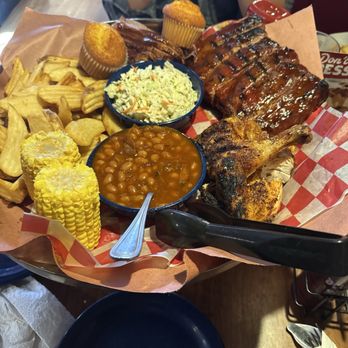 Famous Dave's - 2 MEAT PLATTER - Barbeque Near Me - Downey, California Famous Dave's - 2 MEAT PLATTER - Barbeque Near Me - Downey, California