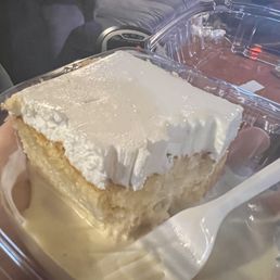Tres leche cake, I believe