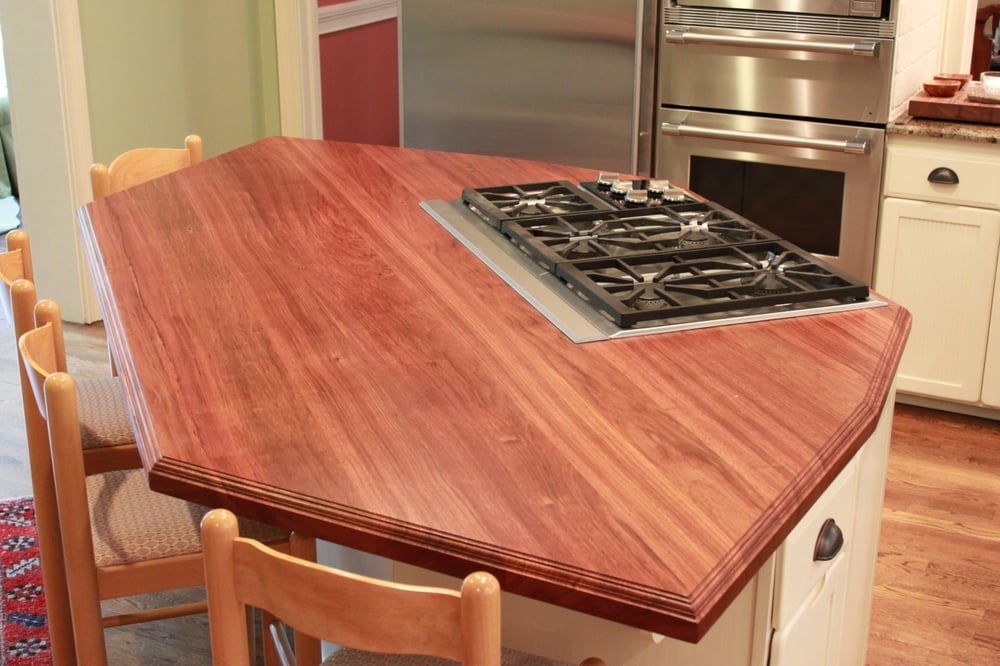Brazilian Cherry Wood Kitchen Island Top Yelp