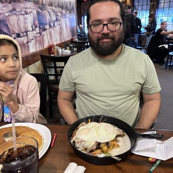 Old West Cafe - Kid's pancake and Philly Skilly - Breakfast & Brunch Near Me - Grapevine, Texas