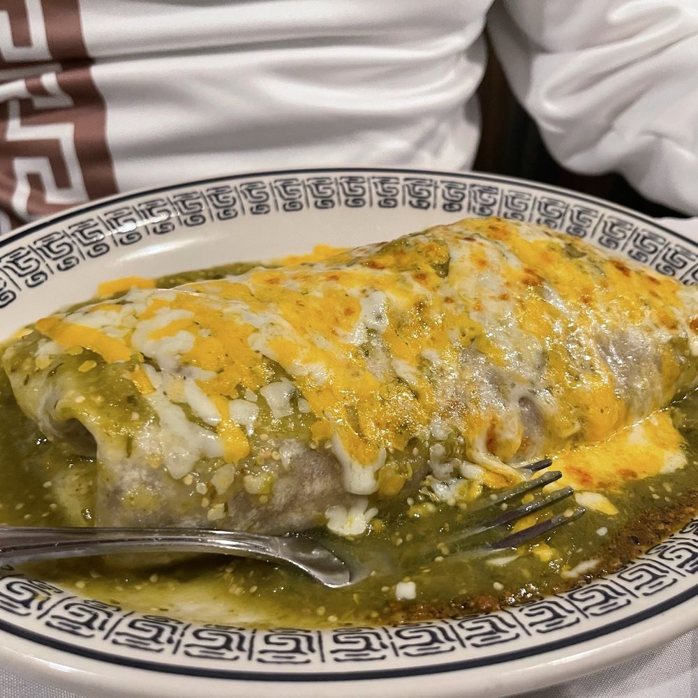 Rodrigo's Mexican Grill - Chile verde wet burrito! Huge portion. - Mexican Near Me - Riverside, California Rodrigo's Mexican Grill - Chile verde wet burrito! Huge portion. - Mexican Near Me - Riverside, California