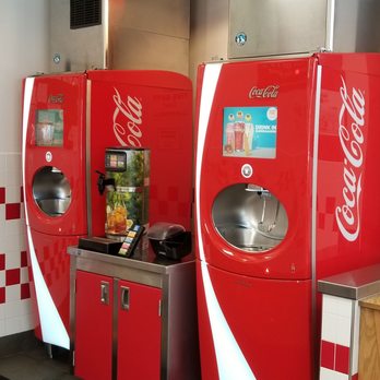 Five Guys - Self-serve beverage dispensers - Burgers Near Me - Aiea, Hawaii Five Guys - Self-serve beverage dispensers - Burgers Near Me - Aiea, Hawaii