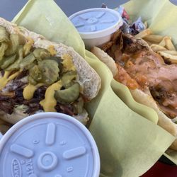 Mega Meltz - Cuban Cajun  and Brea po boy
