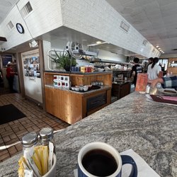 View from the counter