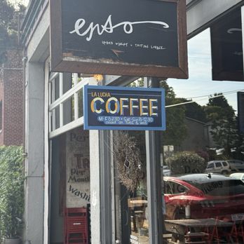 La Lucha Coffee - Sign out front - Coffee & Tea Near Me - Portland, Oregon