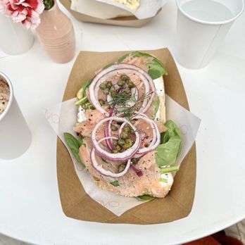 Arvo Café - Smoked Salmon Toast - Cafes Near Me - Honolulu, Hawaii Arvo Café - Smoked Salmon Toast - Cafes Near Me - Honolulu, Hawaii