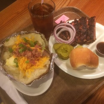Spring Creek Barbeque - Look at the size of the potatoes - Barbeque Near Me - Katy, Texas Spring Creek Barbeque - Look at the size of the potatoes - Barbeque Near Me - Katy, Texas
