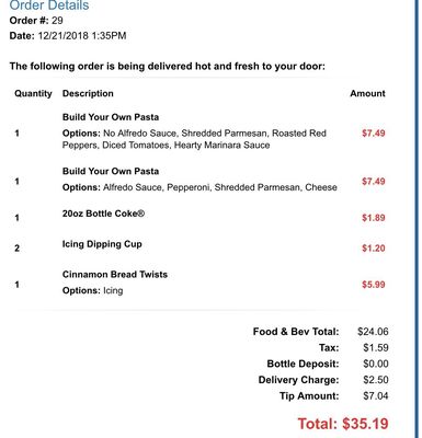 Menu photo 2 Domino's Pizza Danville, KY