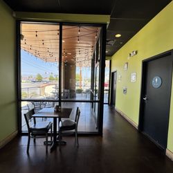 That Mexican Place - Patio and restroom
